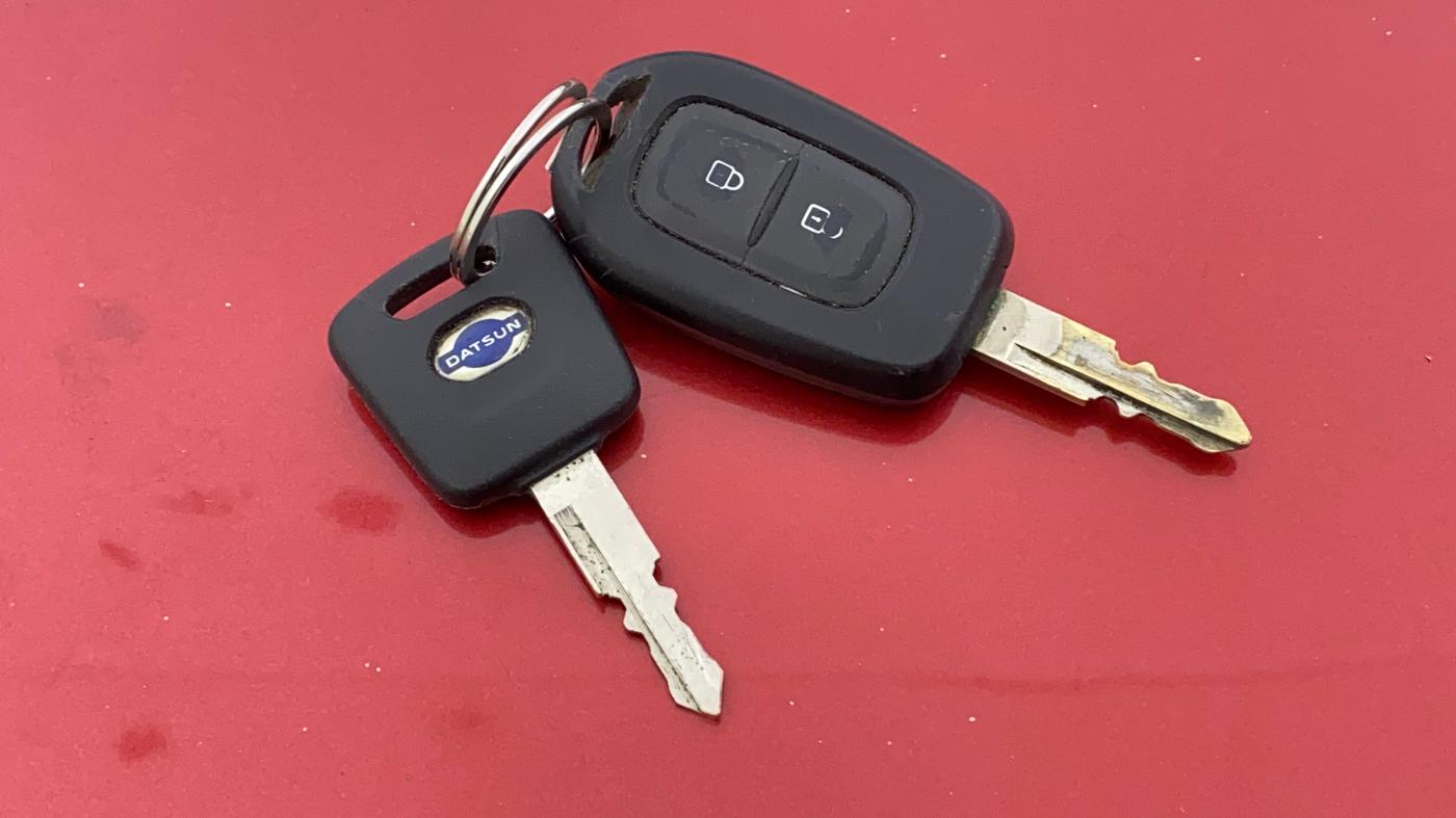 2019 Datsun Redi Go S 1.0 AMT, Petrol, Automatic, 29,332 km, Key Close Up