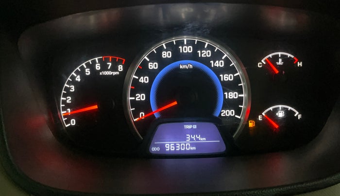 2016 Hyundai Grand i10 MAGNA 1.2 KAPPA VTVT, Petrol, Manual, 96,223 km, Odometer Image