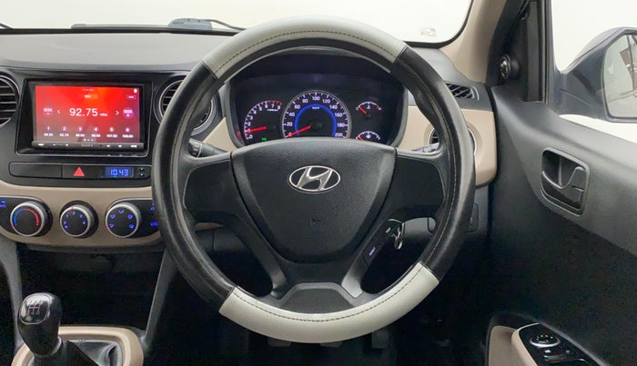 2014 Hyundai Grand i10 MAGNA 1.2 KAPPA VTVT, Petrol, Manual, 76,605 km, Steering Wheel Close Up