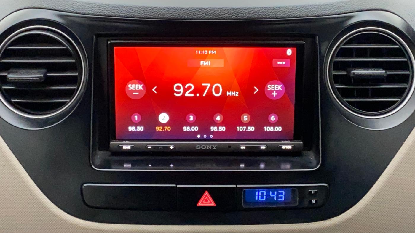 2014 Hyundai Grand i10 MAGNA 1.2 KAPPA VTVT, Petrol, Manual, 76,605 km, Infotainment System