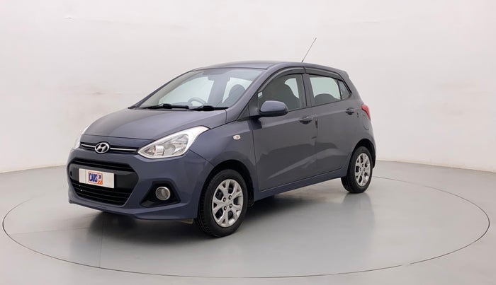 2014 Hyundai Grand i10 MAGNA 1.2 KAPPA VTVT, Petrol, Manual, 76,605 km, Left Front Diagonal