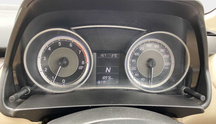 2021 Maruti Dzire VXI AMT, Petrol, Automatic, 19,169 km, Odometer Image