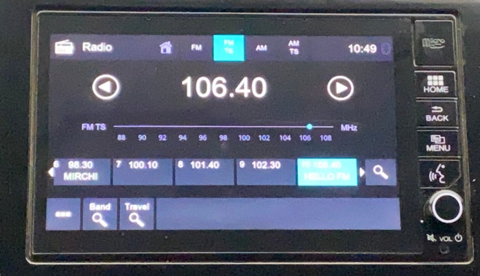 2019 Honda WR-V 1.2L I-VTEC VX MT, Petrol, Manual, 89,789 km, Infotainment System