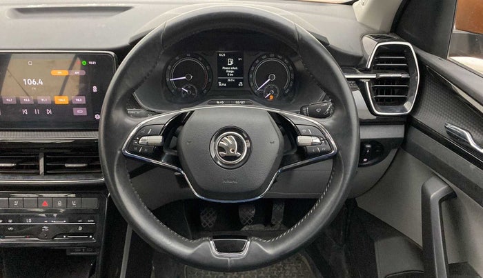 2021 Skoda KUSHAQ STYLE 1.0L TSI MT, Petrol, Manual, 36,691 km, Steering Wheel Close Up