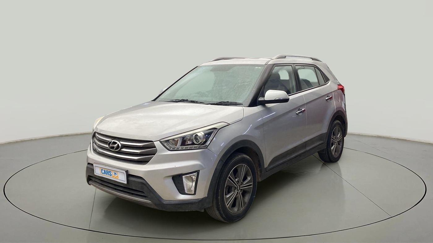 2017 Hyundai Creta SX PLUS AT 1.6 PETROL, Petrol, Automatic, 67,495 km, Left Front Diagonal
