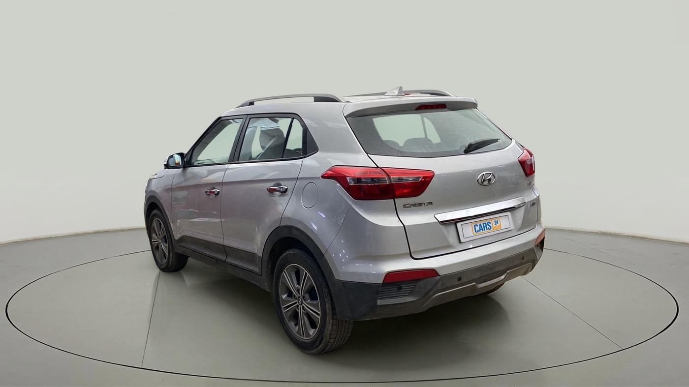 2017 Hyundai Creta SX PLUS AT 1.6 PETROL, Petrol, Automatic, 67,495 km, Left Back Diagonal