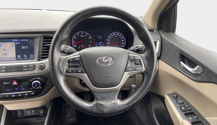 2018 Hyundai Verna 1.6 VTVT SX, Petrol, Manual, 37,823 km, Steering Wheel Close Up