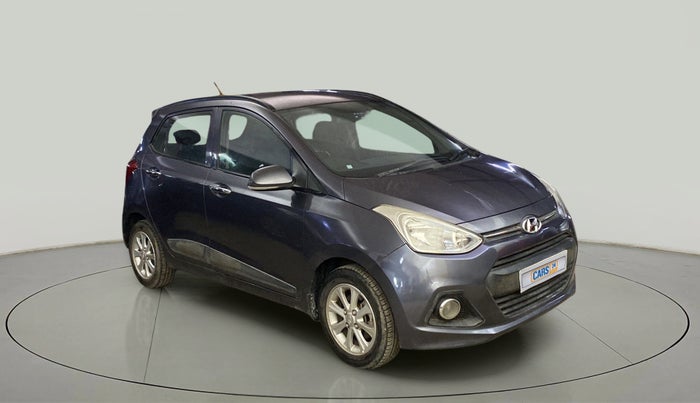 2014 Hyundai Grand i10 ASTA AT 1.2 KAPPA VTVT, Petrol, Automatic, 80,645 km, Right Front Diagonal