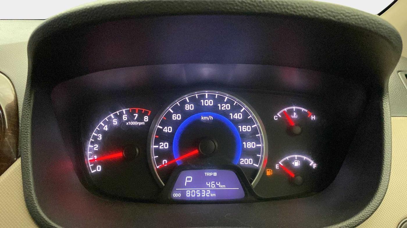 2014 Hyundai Grand i10 ASTA AT 1.2 KAPPA VTVT, Petrol, Automatic, 80,645 km, Odometer Image