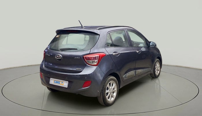 2014 Hyundai Grand i10 ASTA AT 1.2 KAPPA VTVT, Petrol, Automatic, 80,645 km, Right Back Diagonal