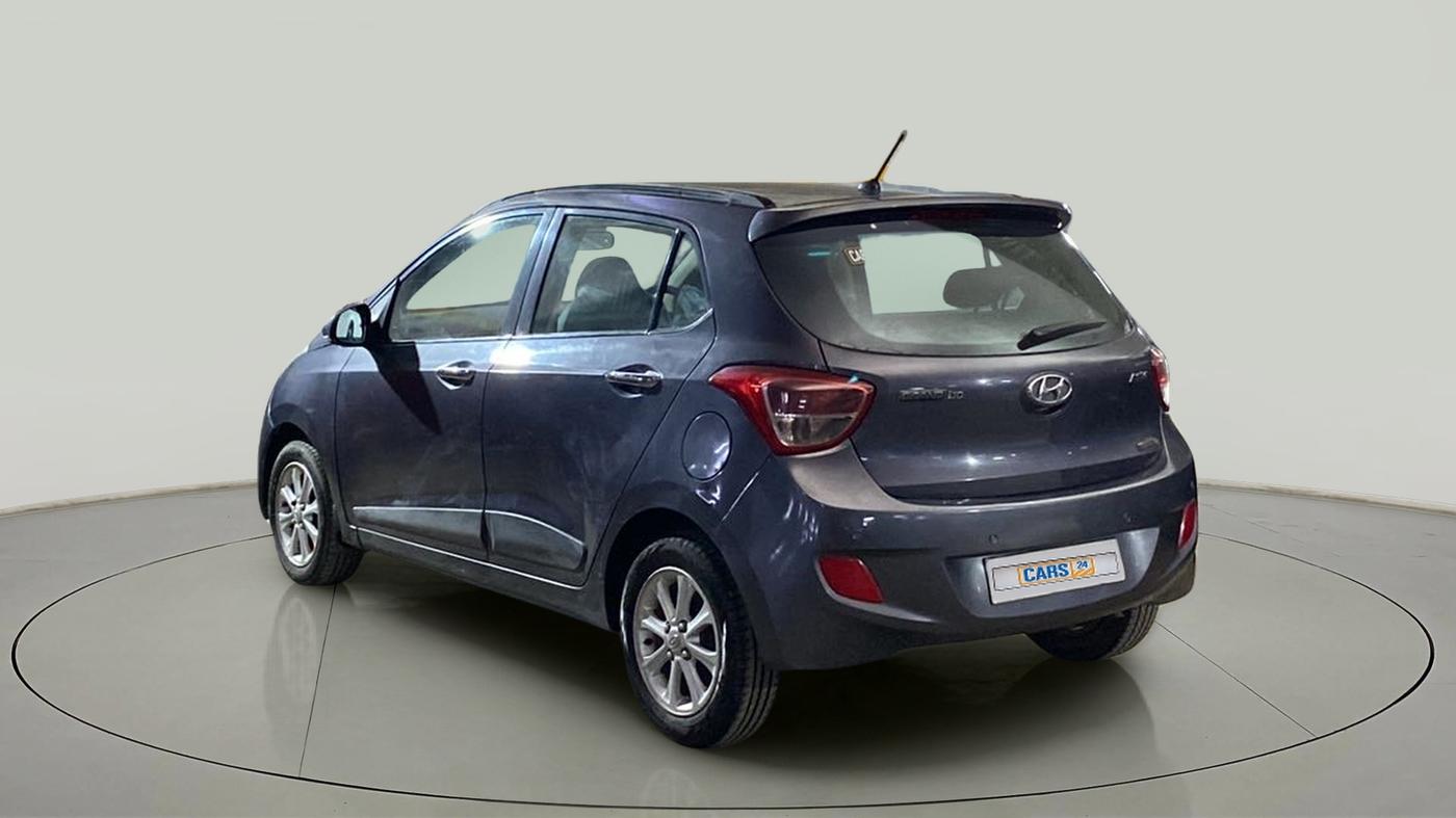2014 Hyundai Grand i10 ASTA AT 1.2 KAPPA VTVT, Petrol, Automatic, 80,645 km, Left Back Diagonal