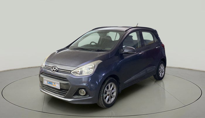 2014 Hyundai Grand i10 ASTA AT 1.2 KAPPA VTVT, Petrol, Automatic, 80,645 km, Left Front Diagonal
