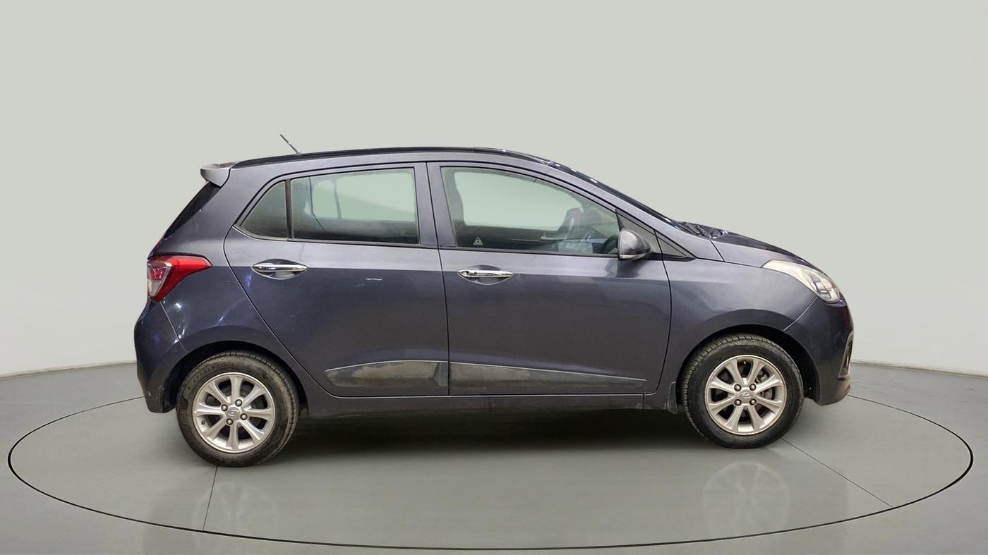 2014 Hyundai Grand i10 ASTA AT 1.2 KAPPA VTVT, Petrol, Automatic, 80,645 km, Right Side View