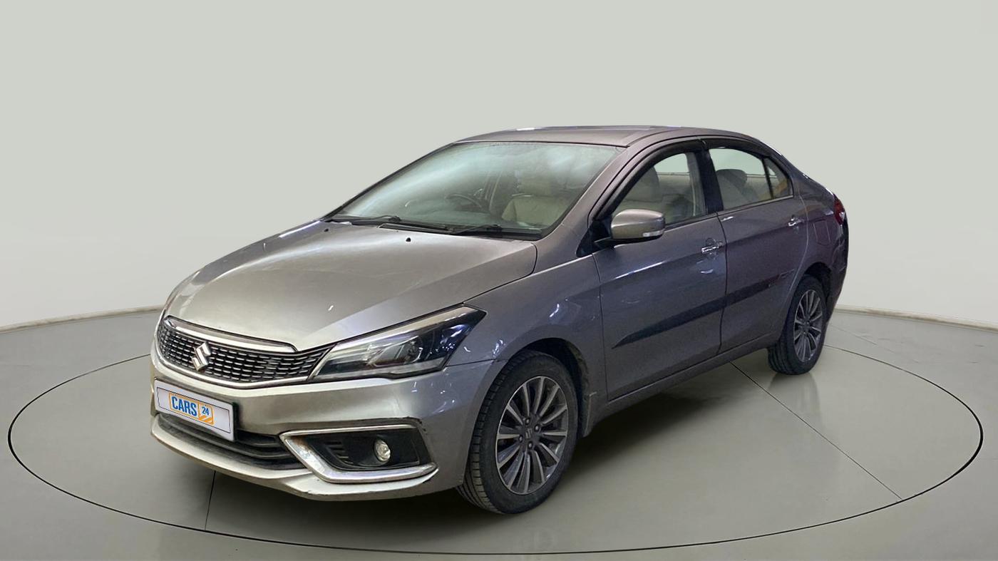 2018 Maruti Ciaz ALPHA 1.5 SHVS PETROL, Petrol, Manual, 76,288 km, Left Front Diagonal