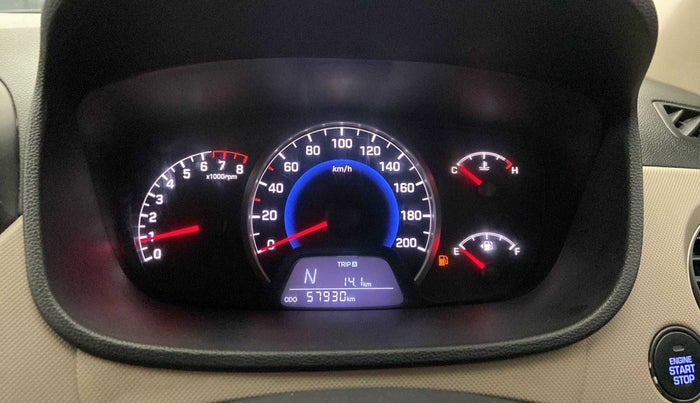 2014 Hyundai Grand i10 ASTA AT 1.2 KAPPA VTVT, Petrol, Automatic, 57,916 km, Odometer Image