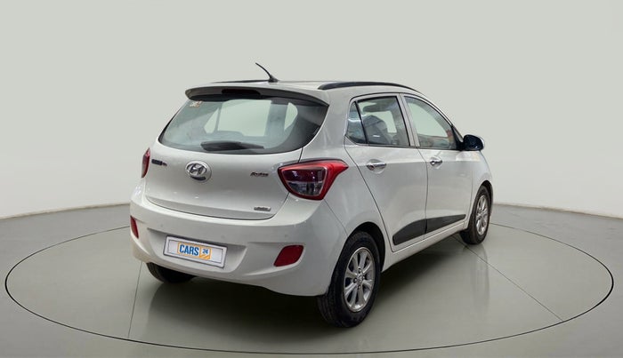 2014 Hyundai Grand i10 ASTA AT 1.2 KAPPA VTVT, Petrol, Automatic, 57,916 km, Right Back Diagonal