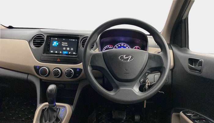 2018 Hyundai Grand i10 MAGNA AT 1.2 KAPPA VTVT, Petrol, Automatic, 28,911 km, Steering Wheel Close Up