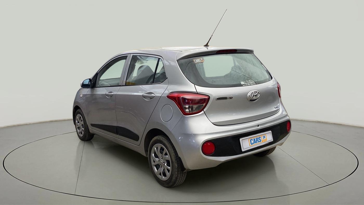2018 Hyundai Grand i10 MAGNA AT 1.2 KAPPA VTVT, Petrol, Automatic, 28,911 km, Left Back Diagonal