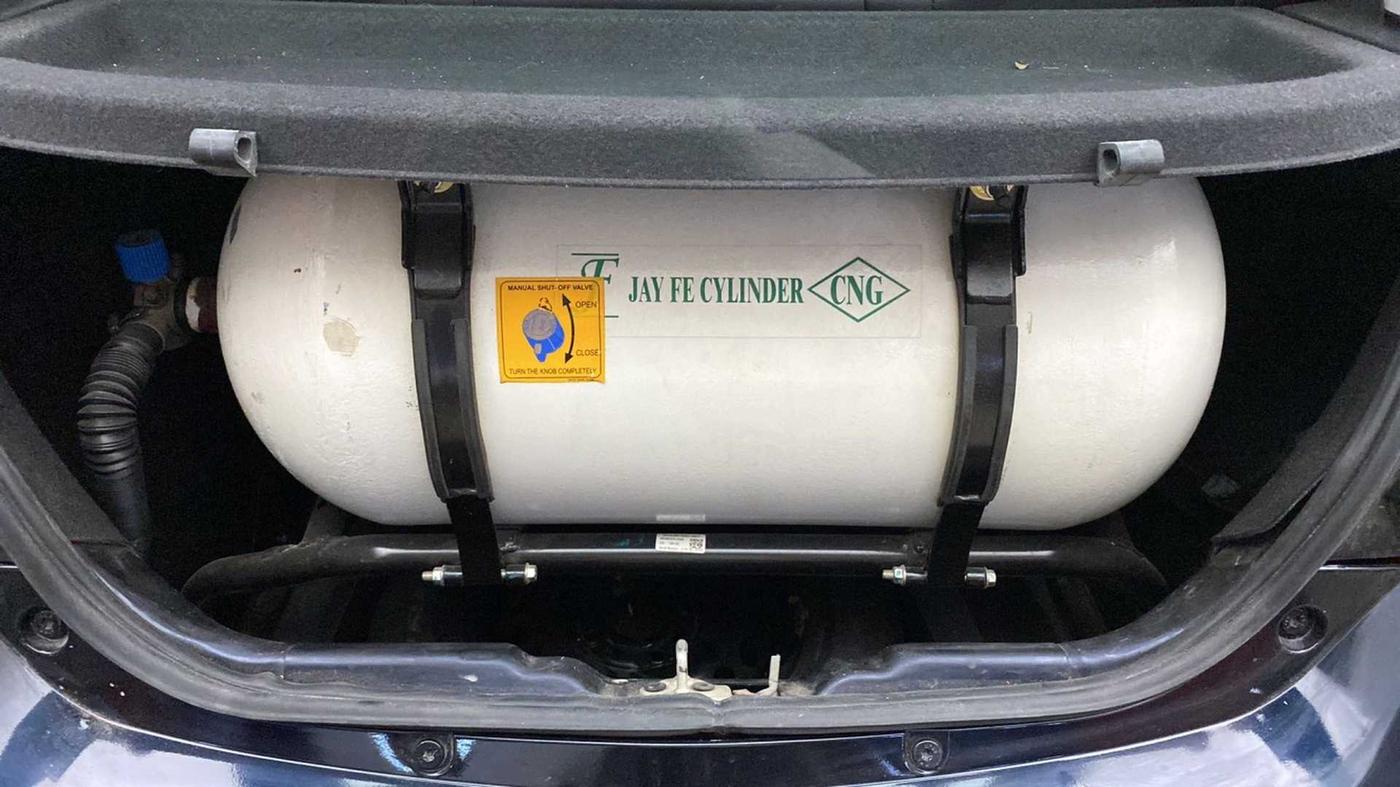 2022 Tata Tiago XT CNG, CNG, Manual, 14,180 km, Boot Inside