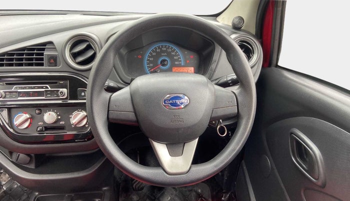 2017 Datsun Redi Go S 1.0, Petrol, Manual, 17,274 km, Steering Wheel Close Up