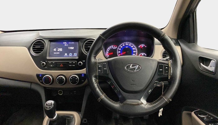 2018 Hyundai Grand i10 SPORTZ 1.2 KAPPA VTVT, Petrol, Manual, 75,742 km, Steering Wheel Close Up