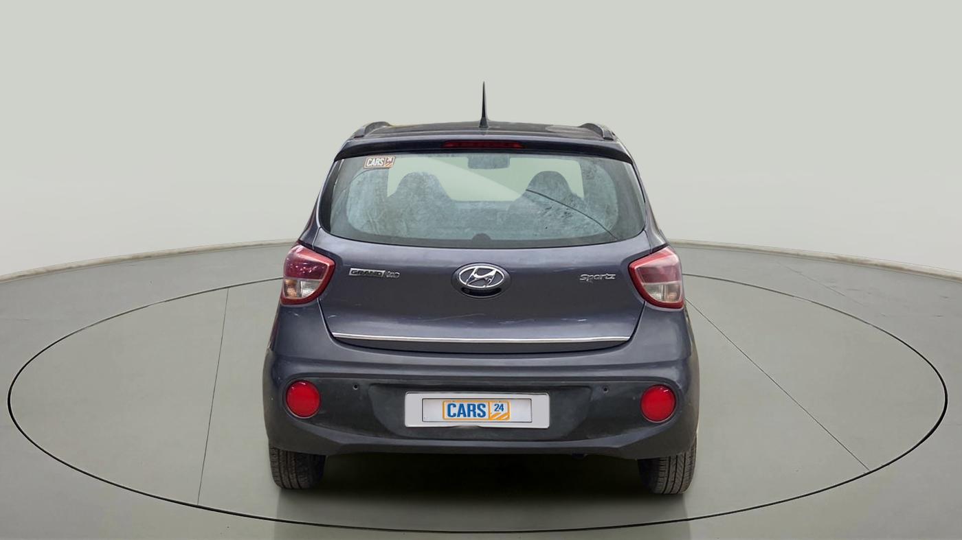 2018 Hyundai Grand i10 SPORTZ 1.2 KAPPA VTVT, Petrol, Manual, 75,742 km, Back/Rear