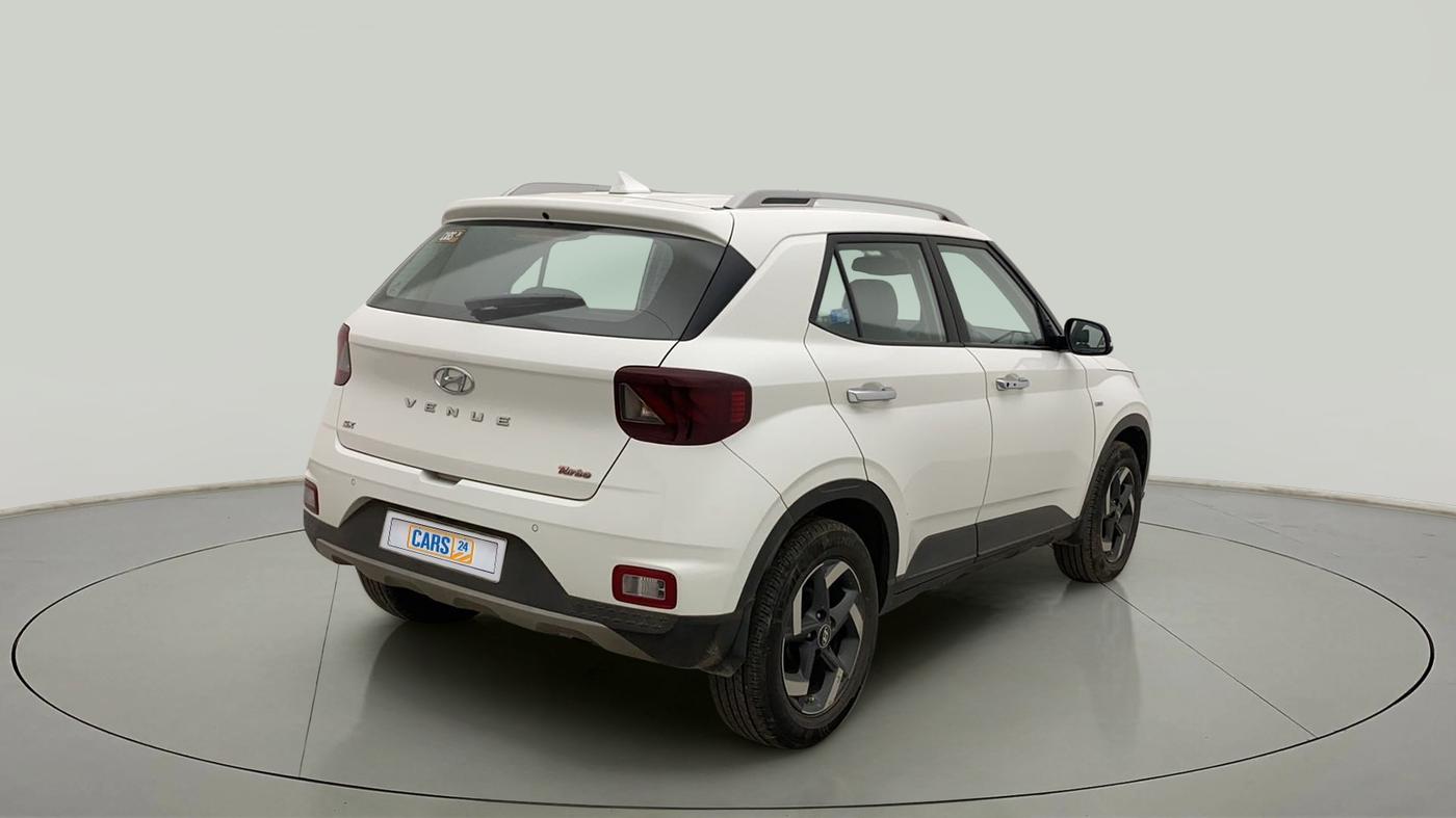 2020 Hyundai VENUE SX 1.0 (O) TURBO IMT, Petrol, Manual, 47,544 km, Right Back Diagonal