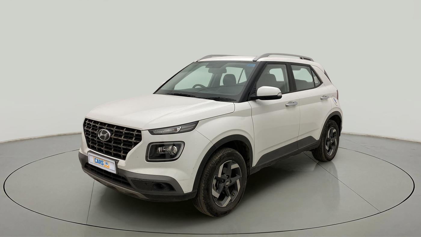 2020 Hyundai VENUE SX 1.0 (O) TURBO IMT, Petrol, Manual, 47,544 km, Left Front Diagonal