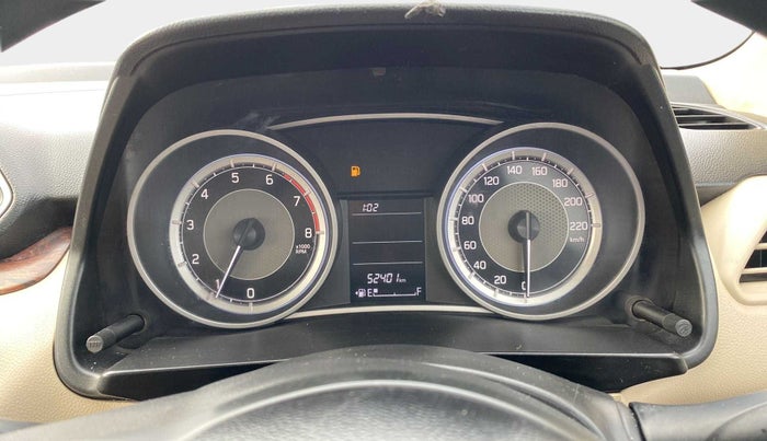 2018 Maruti Dzire VXI, Petrol, Manual, 52,395 km, Odometer Image