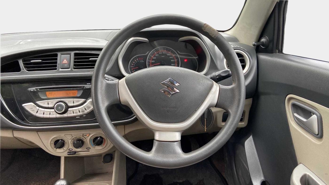 2016 Maruti Alto K10 VXI (O), Petrol, Manual, 95,277 km, Steering Wheel Close Up