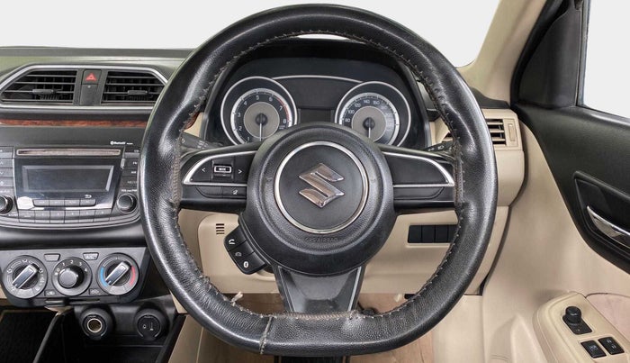 2018 Maruti Dzire VXI AMT, Petrol, Automatic, 86,837 km, Steering Wheel Close Up