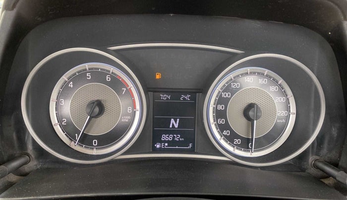 2018 Maruti Dzire VXI AMT, Petrol, Automatic, 86,837 km, Odometer Image