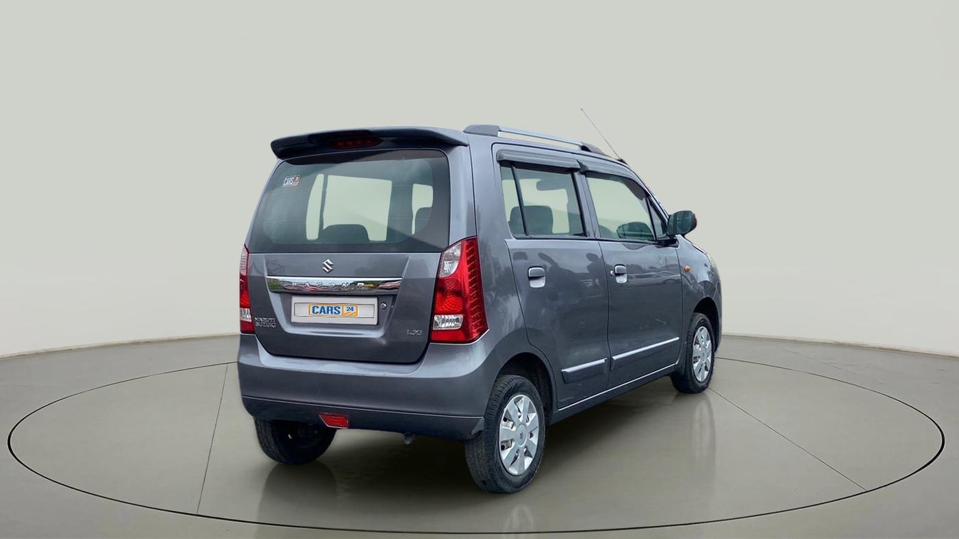 2014 Maruti Wagon R 1.0 LXI, Petrol, Manual, 87,485 km, Right Back Diagonal