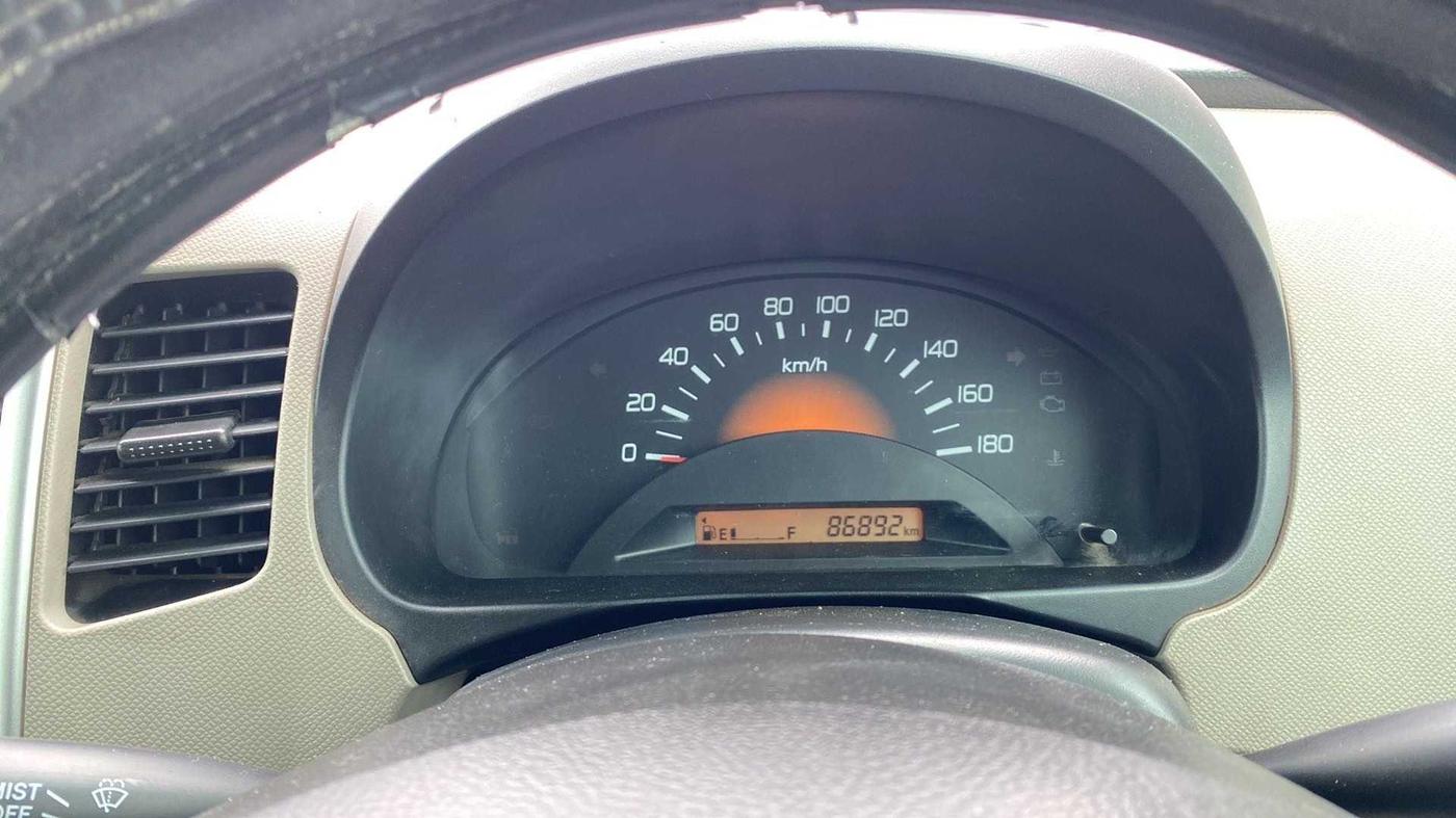 2014 Maruti Wagon R 1.0 LXI, Petrol, Manual, 87,485 km, Odometer Image
