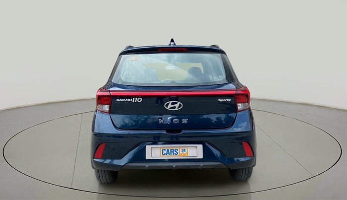 2023 Hyundai GRAND I10 NIOS SPORTZ AMT 1.2 KAPPA VTVT, Petrol, Automatic, 7,745 km, Back/Rear