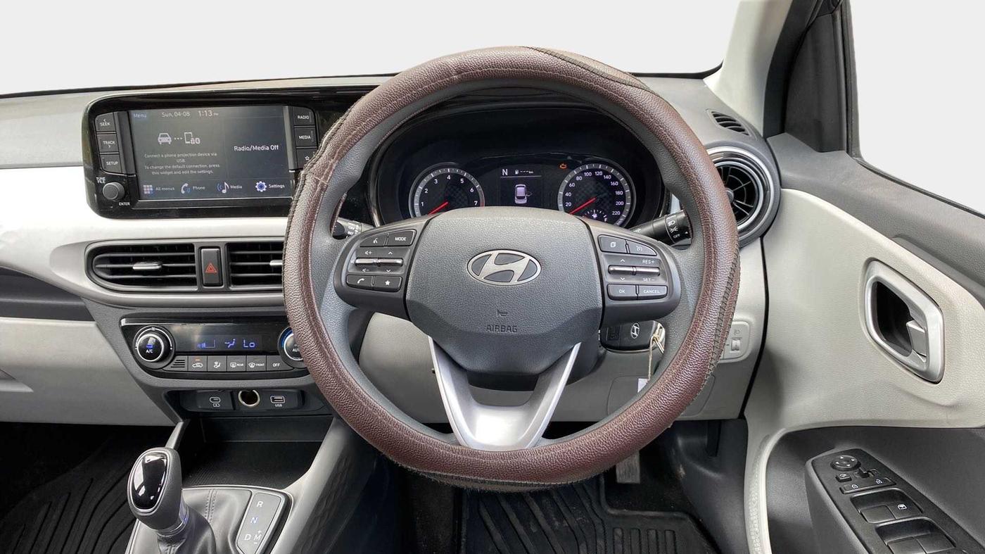 2023 Hyundai GRAND I10 NIOS SPORTZ AMT 1.2 KAPPA VTVT, Petrol, Automatic, 7,745 km, Steering Wheel Close Up