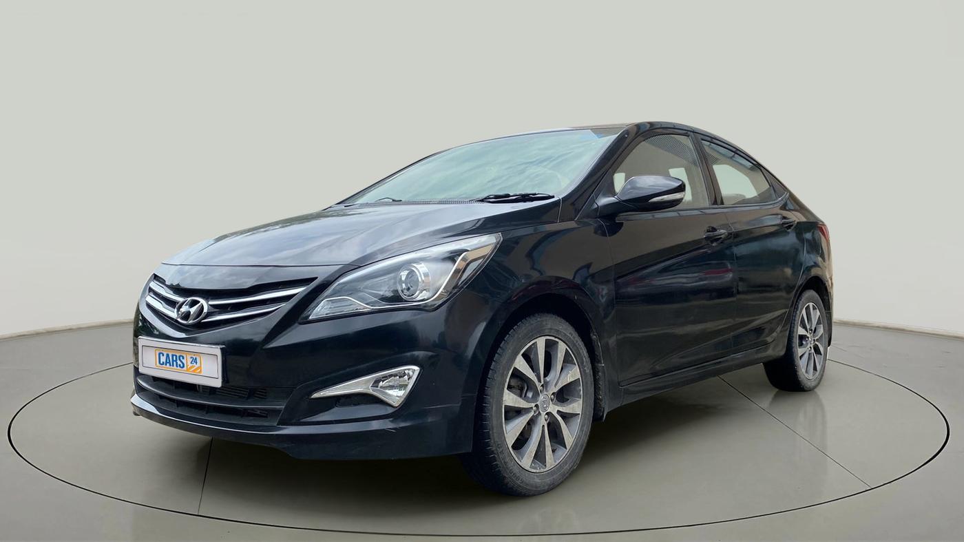 2016 Hyundai Verna 1.6 VTVT SX, Petrol, Manual, 63,670 km, Left Front Diagonal
