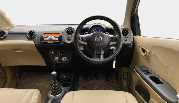 2014 Honda Brio S MT, Petrol, Manual, 46,259 km, Steering Wheel Close Up