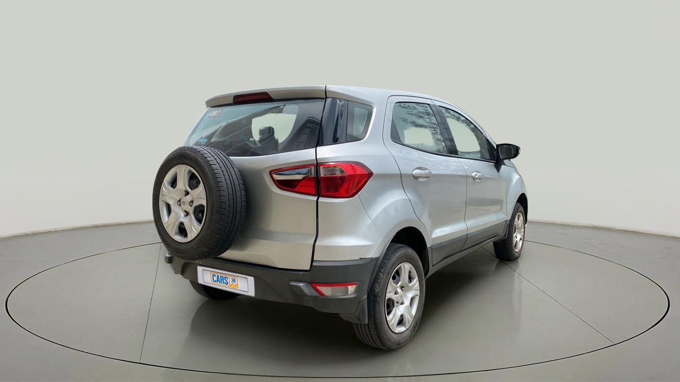2017 Ford Ecosport TREND 1.5L PETROL, Petrol, Manual, 1,18,212 km, Right Back Diagonal