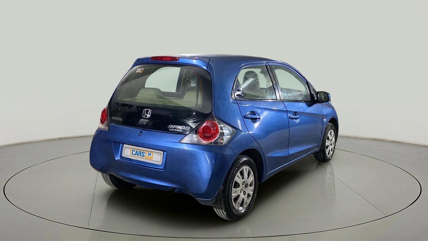 2015 Honda Brio S MT, Petrol, Manual, 97,786 km, Right Back Diagonal