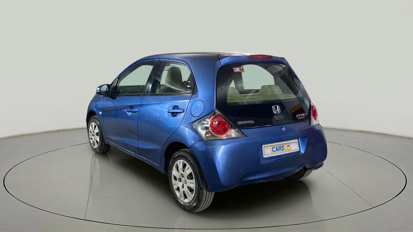 2015 Honda Brio S MT, Petrol, Manual, 97,786 km, Left Back Diagonal