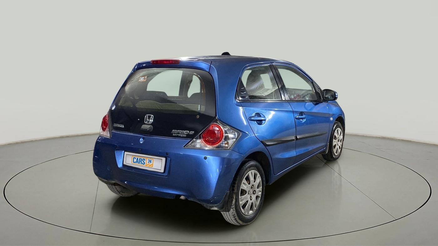 2015 Honda Brio S MT, Petrol, Manual, 34,057 km, Right Back Diagonal