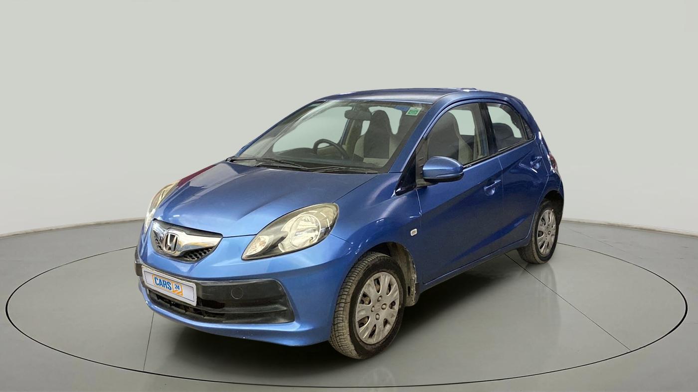2015 Honda Brio S MT, Petrol, Manual, 34,057 km, Left Front Diagonal