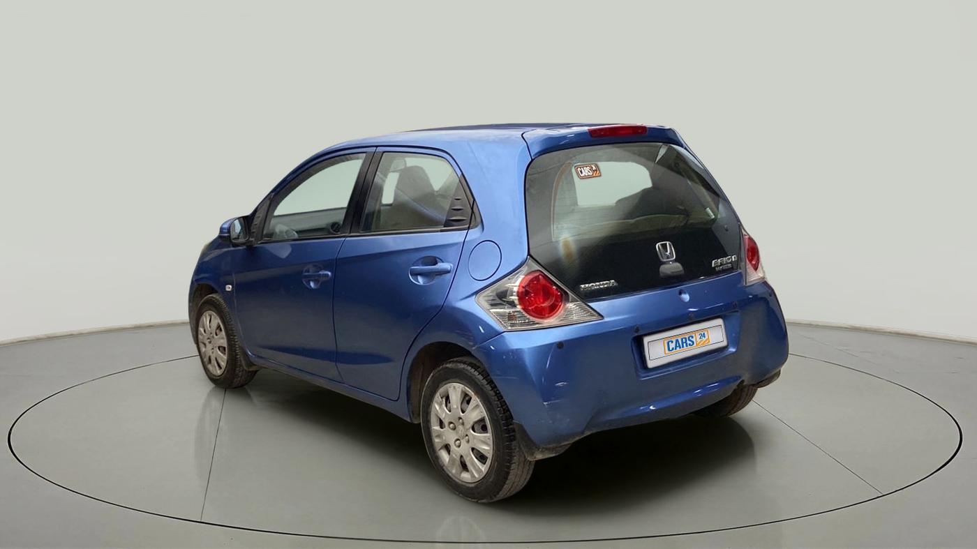 2015 Honda Brio S MT, Petrol, Manual, 34,057 km, Left Back Diagonal