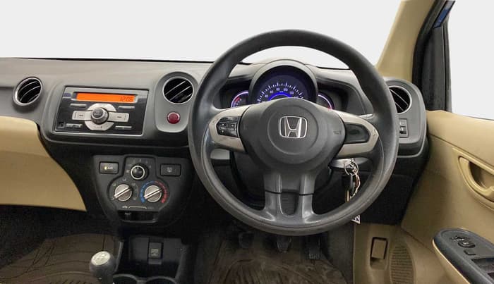 2015 Honda Brio S MT, Petrol, Manual, 34,057 km, Steering Wheel Close Up