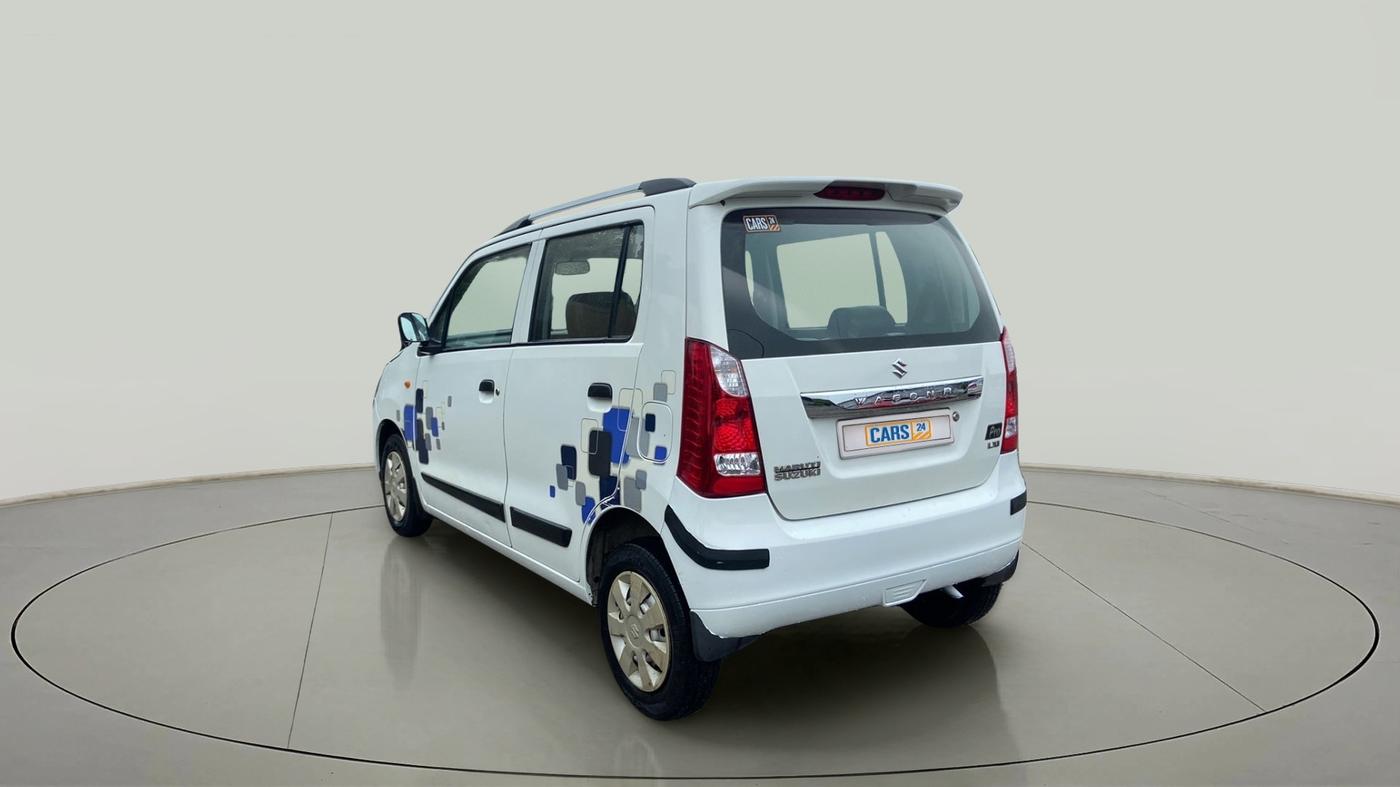 2012 Maruti Wagon R 1.0 LXI, Petrol, Manual, 89,751 km, Left Back Diagonal