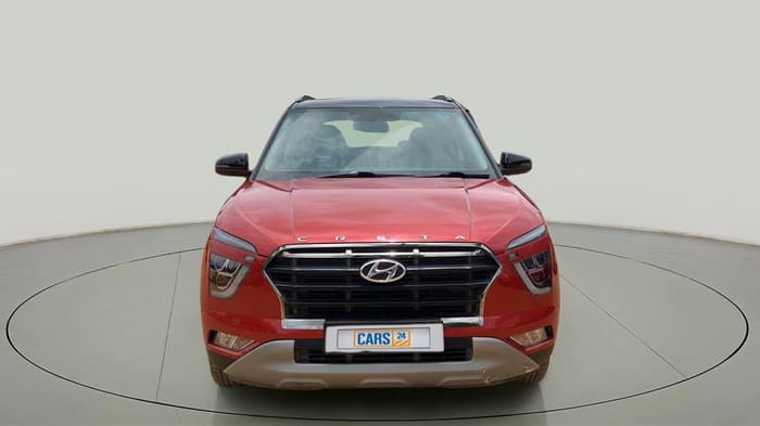 2020 Hyundai Creta SX (O) 1.4 TURBO DCT, Petrol, Automatic, 13,530 km, Front