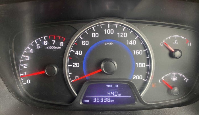2015 Hyundai Grand i10 SPORTZ 1.2 KAPPA VTVT, Petrol, Manual, 36,438 km, Odometer Image