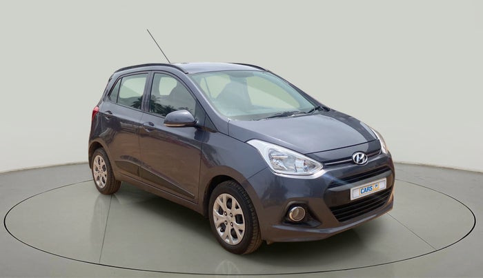 2015 Hyundai Grand i10 SPORTZ 1.2 KAPPA VTVT, Petrol, Manual, 36,438 km, Right Front Diagonal