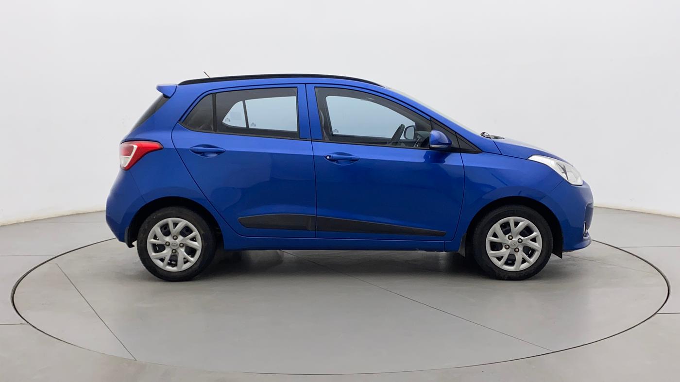 2019 Hyundai Grand i10 SPORTZ 1.2 KAPPA VTVT, Petrol, Manual, 31,632 km, Right Side View
